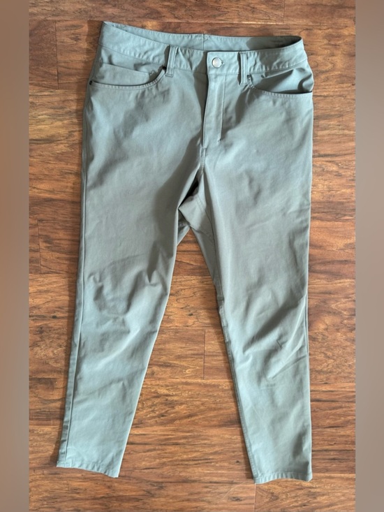 lululemon athletica Other - Lululemon ABC Slim-Fit 5 Pocket Pant Warpstreme Olive Green Everyday Size 30